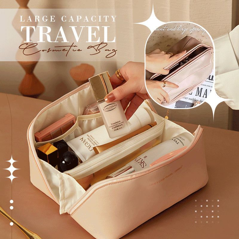Travel Cosmetic Bag Large Capacity Multifunction Travel Cosmetic Bag Women Toiletries Organizer Female Storage Make Up Case Tool Miccelli Luxe