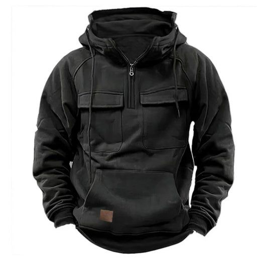 Men's Zip-up Hoodies Sweatshirt With Drawstring And Pocket Design Fashion Casual Sports Sweatshirt Miccelli Luxe