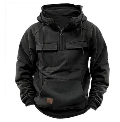 Men's Zip-up Hoodies Sweatshirt With Drawstring And Pocket Design Fashion Casual Sports Sweatshirt Miccelli Luxe