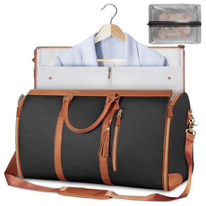 Large Capacity Travel Duffle Bag Women's Handbag Folding Suit Bag Waterproof Clothes Totes Miccelli Luxe