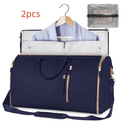 Large Capacity Travel Duffle Bag Women's Handbag Folding Suit Bag Waterproof Clothes Totes Miccelli Luxe