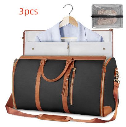 Large Capacity Travel Duffle Bag Women's Handbag Folding Suit Bag Waterproof Clothes Totes Miccelli Luxe