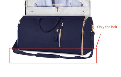 Large Capacity Travel Duffle Bag Women's Handbag Folding Suit Bag Waterproof Clothes Totes Miccelli Luxe